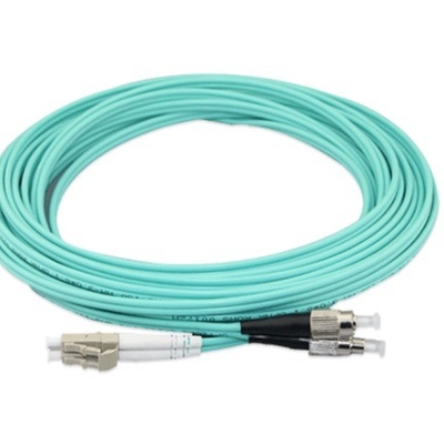 LC Connector Fiber Optic Patch Cord per tipi di fibra multimode e trasmissione dati