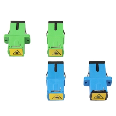 SC APC SC UPC SX Adaptore in fibra ottica senza flange per trasmissione del segnale