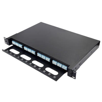 Robusta rete di Wiegand da 19 pollici 48 SC 96 LC 4 Port Fibra Ningbo Patch Panel Fibra Ottica