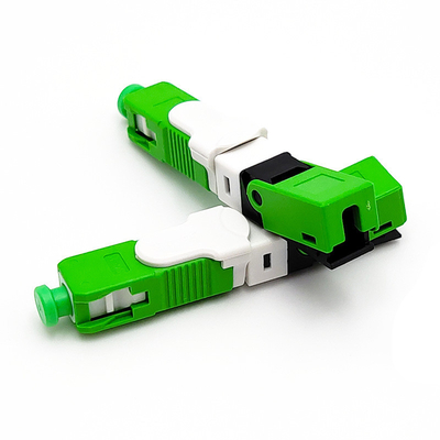 FTTH SC APC SC UPC Field Assembly Quick Connector per la rete FTTH FTTB FTTX 3 volte