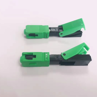 FTTH SC APC SC UPC Field Assembly Quick Connector per la rete FTTH FTTB FTTX 3 volte