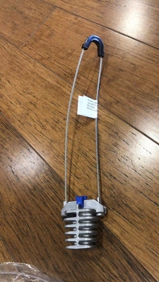 Clampo di tensione in fibra ottica in plastica e metallo da 2 a 9 mm per cavi a caduta