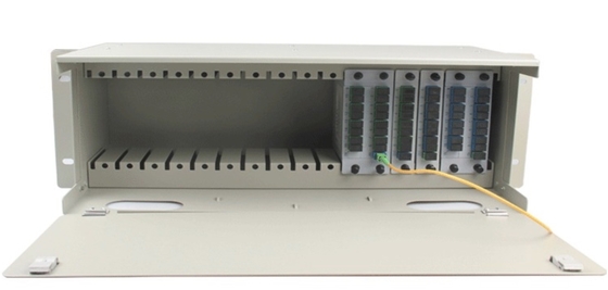Telecomunicazioni 19&quot; Fibra ottica Rack Mount Splitter Cabinet Chassis tipo LGX