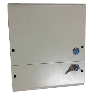 Gabinetto di telecomunicazioni esterno in ferro a due porte con splitter PLC e fibra ottica senza pigtail jumper