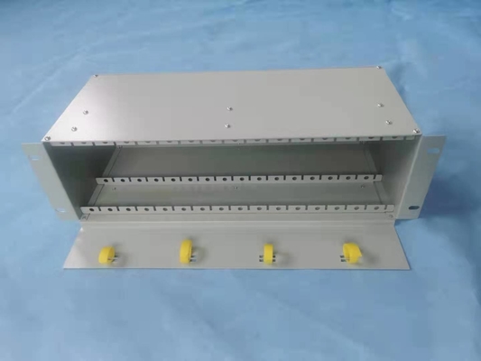 Telecomunicazioni 19&quot; Fibra ottica Rack Mount Splitter Cabinet Chassis tipo LGX