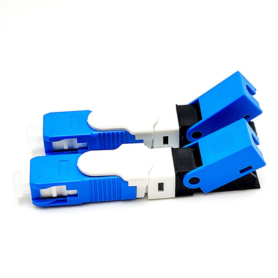 FTTH SC APC SC UPC Field Assembly Quick Connector per la rete FTTH FTTB FTTX 3 volte