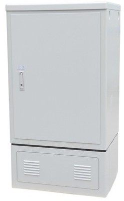 SMC Material 288fo Outdoor Fiber Optical Cross Connection Cabinet Rack Mount Distribution Box con 3 tempi