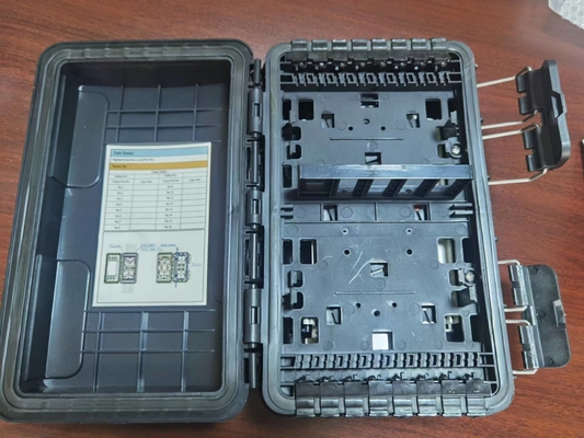 6 Port Horizontal Fiber Optic Enclosure per sistema di montaggio aereo/interramento diretto/duct