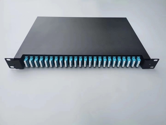 260*200*60 mm FTTH Distribution Fiber System 1U 96 Core LC SC Rack montato MPO MTP Fiber Optic Patch Panel ODF