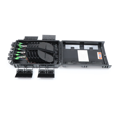 PC ABS Material 8 Core Fiber Optical Terminal CTO/NAP Distribution Box con PLC Splitter 1x8