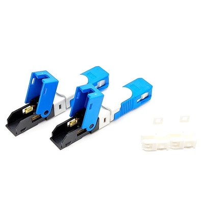 3 Meccanica SC APC SC UPC Fibra ottica connettore rapido FTTH Quick Connector Assembly
