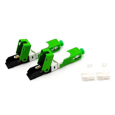 3 Meccanica SC APC SC UPC Fibra ottica connettore rapido FTTH Quick Connector Assembly