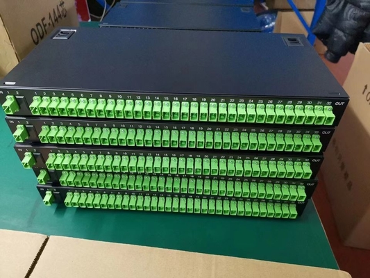 FTTX ODF Optical Distribution Frame Rack da 19 pollici montato a 24 core per connessioni FTTX