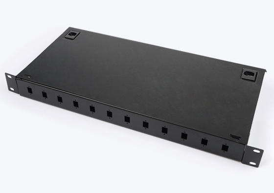 SM/MM/OM3 Fibra tipo 2x4 Splitter ottico 2x32 PLC per 19 pollici Rack Mount Fiber Splitter