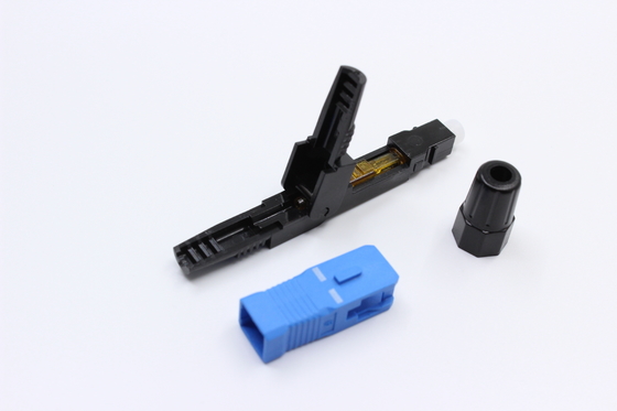 100pcs FTTH Fiber Quick Connector Field Assembly per una trasmissione fluida del segnale in fibra