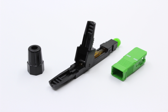 100pcs FTTH Fiber Quick Connector Field Assembly per una trasmissione fluida del segnale in fibra