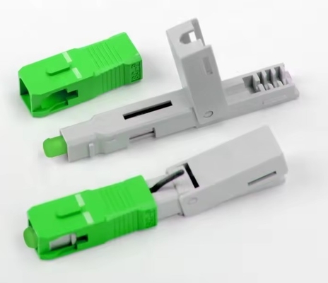 Assemblaggio del connettore rapido FTTH SC APC per l'installazione di campi in fibra ottica a bassa perdita di segnale
