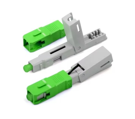 Assemblaggio del connettore rapido FTTH SC APC per l'installazione di campi in fibra ottica a bassa perdita di segnale