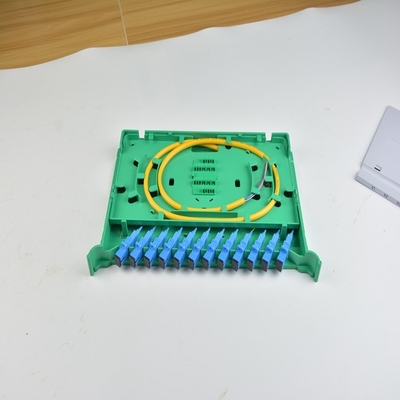 12 Core Outdoor Fiber Mini Optic Distribution Frame con vassoio versatile per la fusione delle fibre