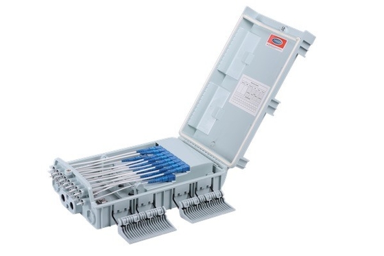 FTTX ODB NAP FTTH 16 Ways IP65 Casella di separazione del cavo impermeabile con materiale PC ABS
