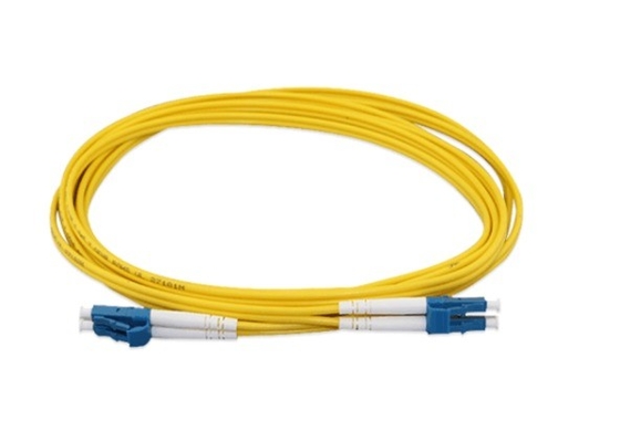 Cable di fibra 14130199 SS-OP-D-LC-S-10 LC/PC-LC/PC-Single Mode-G6.652D-2MM-10M-PVC-YE Patch cord AOC MPO