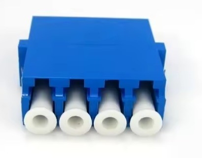 SM MM 4 Port LC APC/UPC 4 Adapter ottico a fibra duplex per la trasmissione del segnale a fibra