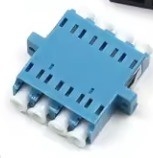 SM MM 4 Port LC APC/UPC 4 Adapter ottico a fibra duplex per la trasmissione del segnale a fibra