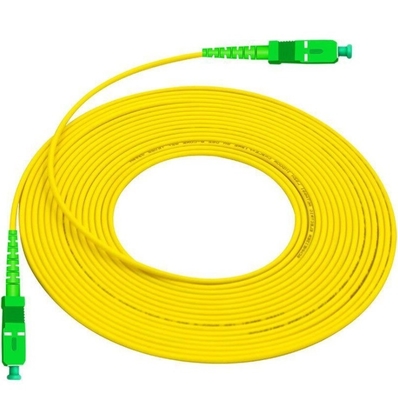 Fibra di telecomunicazione tipo SM LSZH 2mm Patch Cord con opzioni di bassa perdita e lunghezza