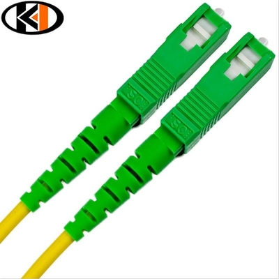 Fibra di telecomunicazione tipo SM LSZH 2mm Patch Cord con opzioni di bassa perdita e lunghezza