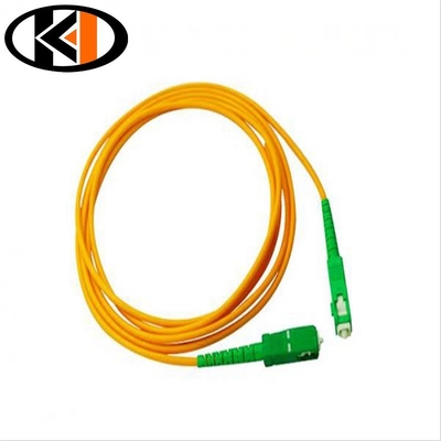 Fibra di telecomunicazione tipo SM LSZH 2mm Patch Cord con opzioni di bassa perdita e lunghezza