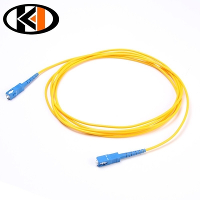 12 anni Cordone di patch in fibra ottica per telecomunicazioni SC PC Upc Apc Patchcord in cavo ottico