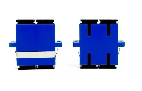 Adaptore a fibra ottica SC Adaptori ottici duplex a modalità singola con connettore SC a persiana