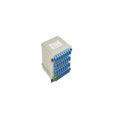 1*16 1*32 SC Connector LGX PLC Cassetta PLC Splitter Fibra Tipo G657 o personalizzato 3 volte