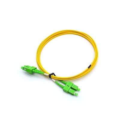 Modalità singola 9/125 Duplex SC/UPC-SC/UPC Cordone di patch in fibra ottica esterna per telecomunicazioni