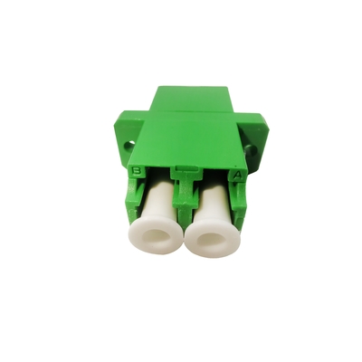 SC FC LC ST Connector Type LC APC Adapter in fibra ottica duplex per rete FTTH FTTB FTTX