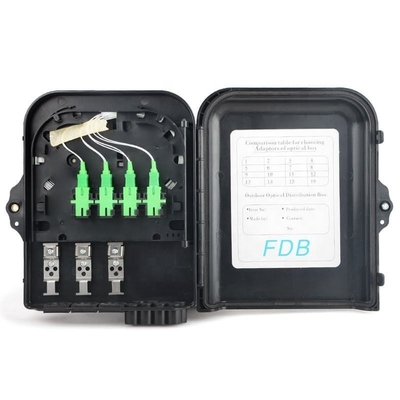 FTTH Waterproof 8core Nap ftth FDB box di distribuzione della fibra per la comunicazione senza soluzione di continuità