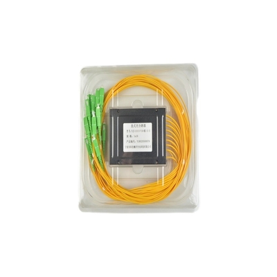 EPON GPON Fibra ottica ABS Box Tipo PLC Splitter Optico Splitter 1x8 Directività dB ≥55