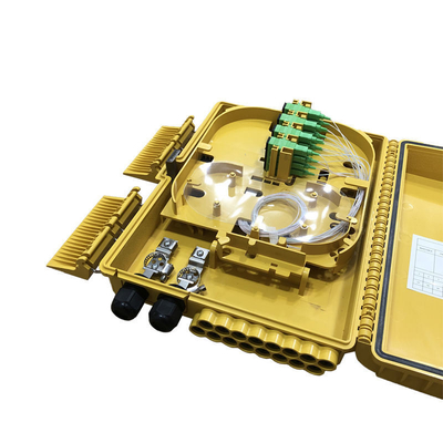ABS/PC ABS/PC 16 Core Fiber Optical Terminal CTO/NAP Box di distribuzione con 1x16 PLC Splitter