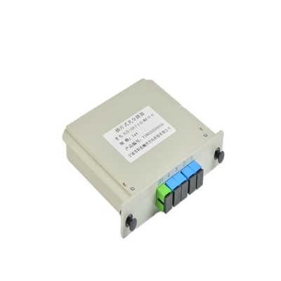 Modulo di cassetta in fibra di PDL a bassa stabilità di temperatura 1*4 con tipo di connettore SC FC LC ST