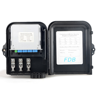Telecomunicazioni 8-Port FTTX Outdoor LGX Fiber Optic Splitter Distribution Box