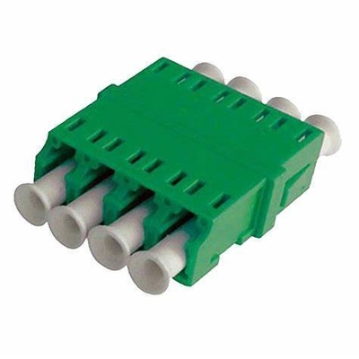 FTTH Fiber Optic Adapter LC Quad Flange Coupler 4 LC per 40 a 85 Temp Compatibilità