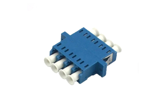 FTTH Fiber Optic Adapter LC Quad Flange Coupler 4 LC per 40 a 85 Temp Compatibilità