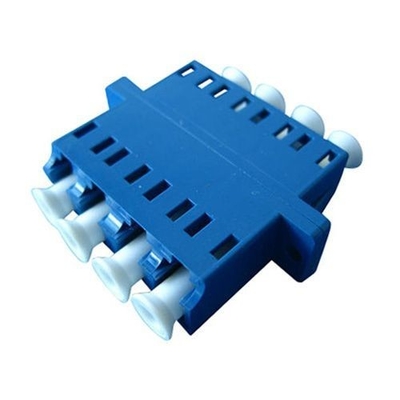 FTTH Fiber Optic Adapter LC Quad Flange Coupler 4 LC per 40 a 85 Temp Compatibilità