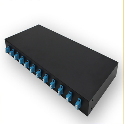19 pollici 1u 2u Rack Mount Slide Rail Scatola Fibra ottica PLC Splitter Patch Panel Odf 3