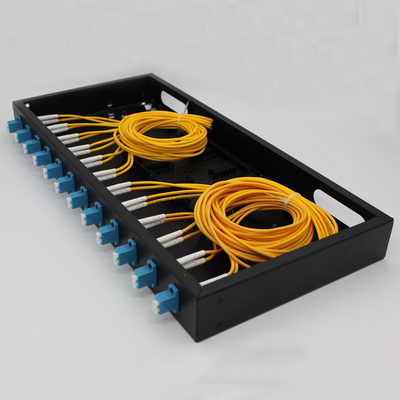 19 pollici 1u 2u Rack Mount Slide Rail Scatola Fibra ottica PLC Splitter Patch Panel Odf 3