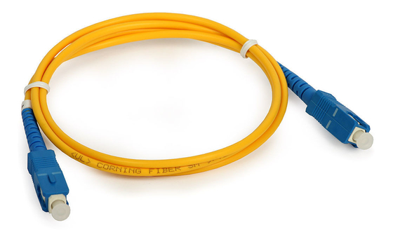 Telecomunicazioni, stampanti a fibra ottica con connettori SC-SC e cavo posteriore