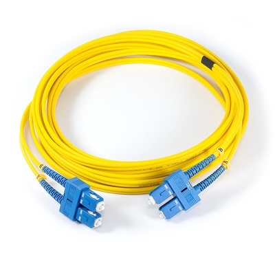 Fibra ottica Jumper G657a2 Single Mode Patch Cord con connettore SC FC ST LC UPC