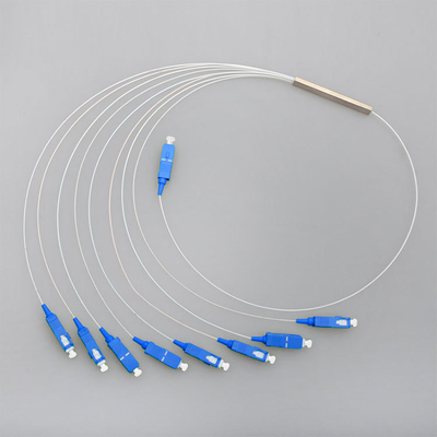 Mini tipo FTTH Fiber Optical Splitter Box e stabilità a temperatura -40-85 C dB 0.5