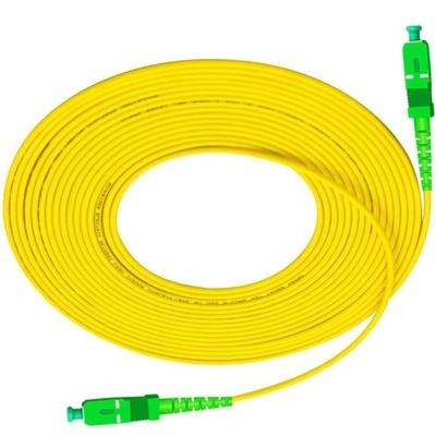 Modulo unico G657A SC UPC APC Cordone di patch in fibra ottica per reti FTTH all'aperto