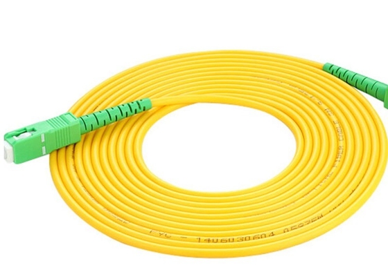 Modulo unico G657A SC UPC APC Cordone di patch in fibra ottica per reti FTTH all'aperto